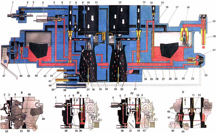 Карбюратор ваз 2107 устройство схема